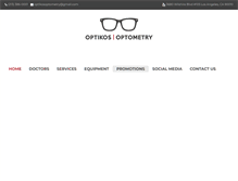Tablet Screenshot of optikosoptometry.com